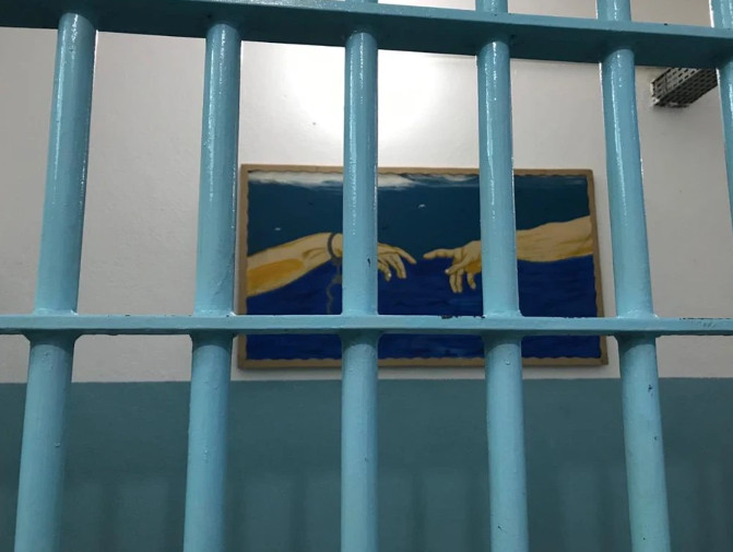 art behind prison bars