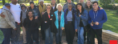 Participants of PBMR's Forgiveness Circle, including founder Fr. David Kelly 