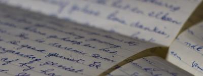 handwritten letters