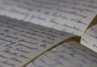 handwritten letters